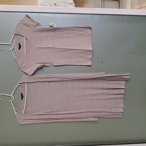 Top and light cardigan